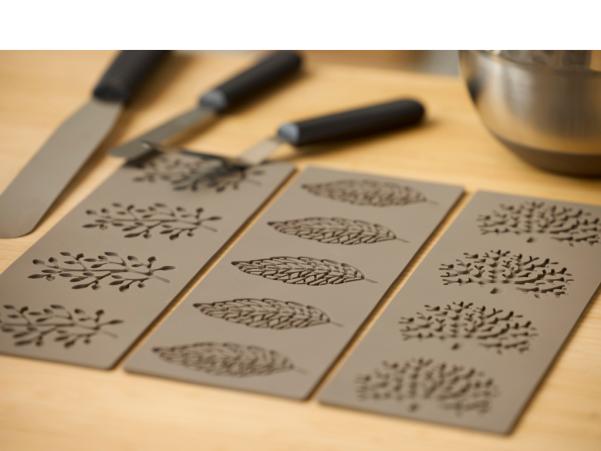 BITZ Blomsterbergs Tree Tuile Mould Latte