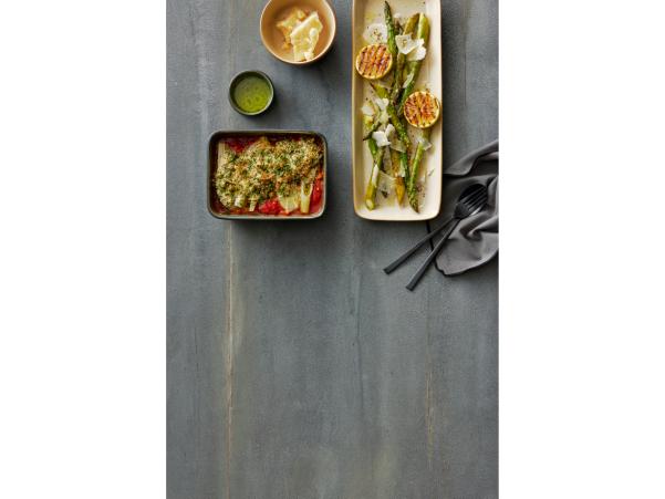 BITZ BITZ Dish Rectangular 19 X 14 X 5.3 Cm Black/Green