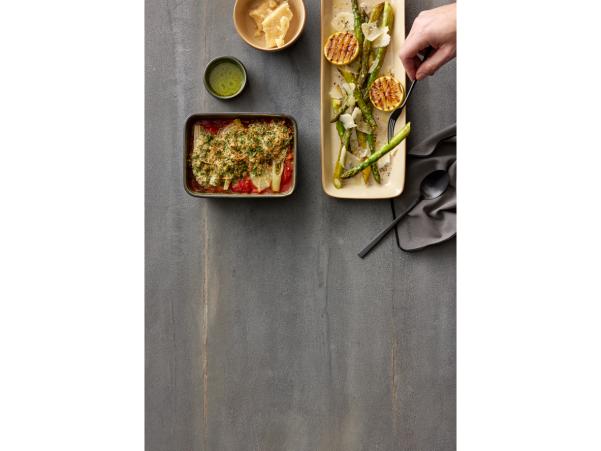 BITZ BITZ Dish Rectangular 19 X 14 X 5.3 Cm Black/Green