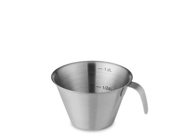 BITZ Funktion Deciliter measuring cup 1 dl Steel