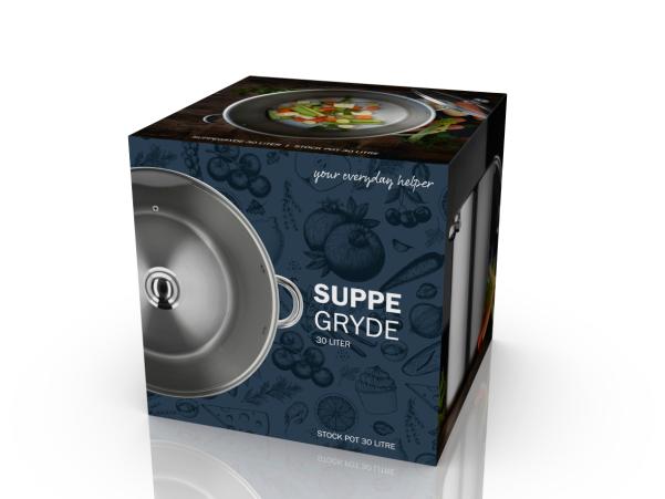 BITZ Funktion Stock Pot Dia. 31 Cm 30 Liter