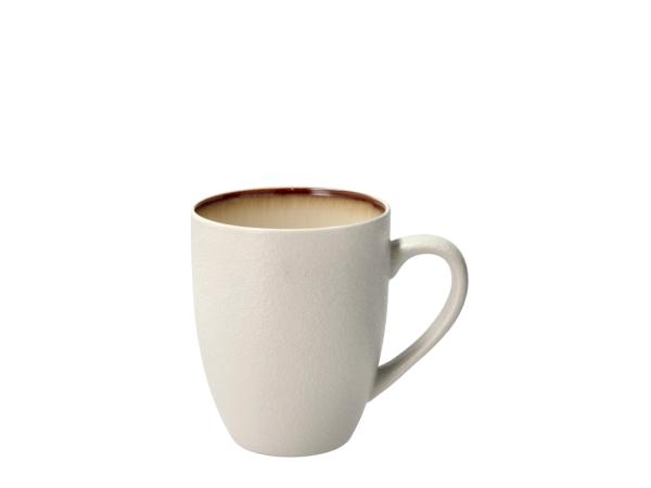 BITZ BITZ Gastro Mug Dia 8 5 x 10 cm 30 cl White/Cream