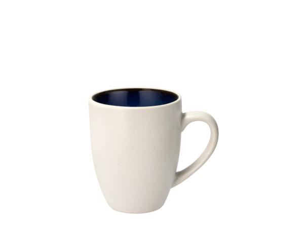 BITZ BITZ Gastro Mug Dia 8 5 x 10 cm 30 cl White/Dark blue