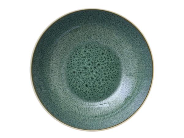 BITZ BITZ Gastro Pasta Bowl Dia 20 X 6 Cm 1000 Ml White/Green