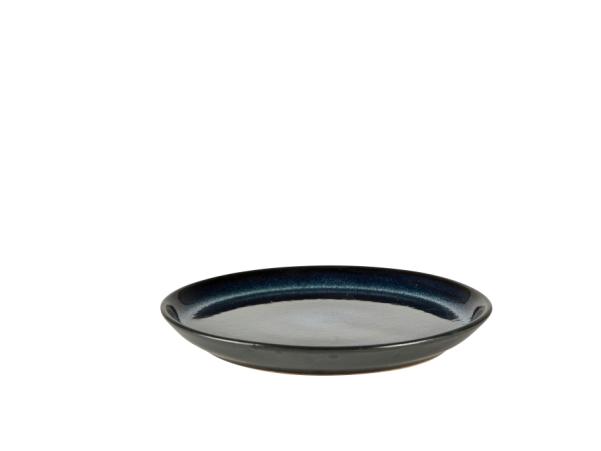 BITZ BITZ Gastro Plate Dia. 17 X 2.0 Cm Black/Dark Blue