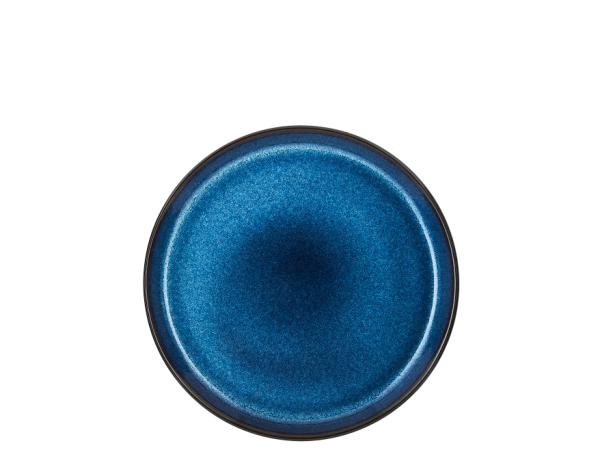 BITZ BITZ Gastro Plate Dia. 21 x 2.0 cm Black/Dark blue