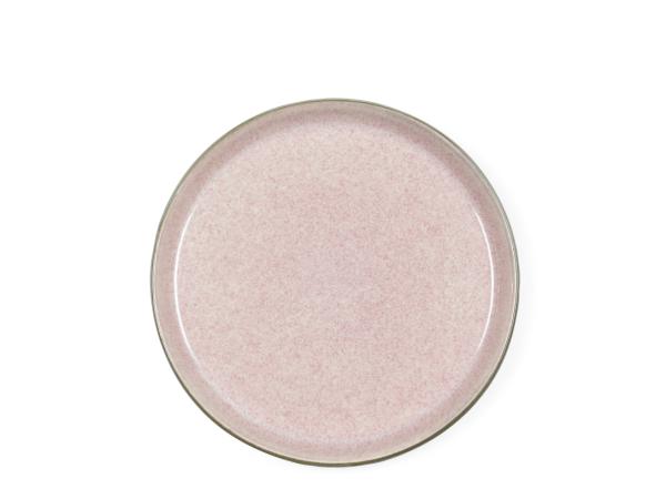 BITZ BITZ Gastro Plate Dia. 21 x 2.0 cm Grey/Light pink