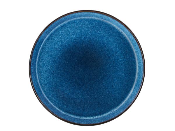 BITZ BITZ Gastro Plate Dia. 27 x 2.5 cm Black/Dark blue