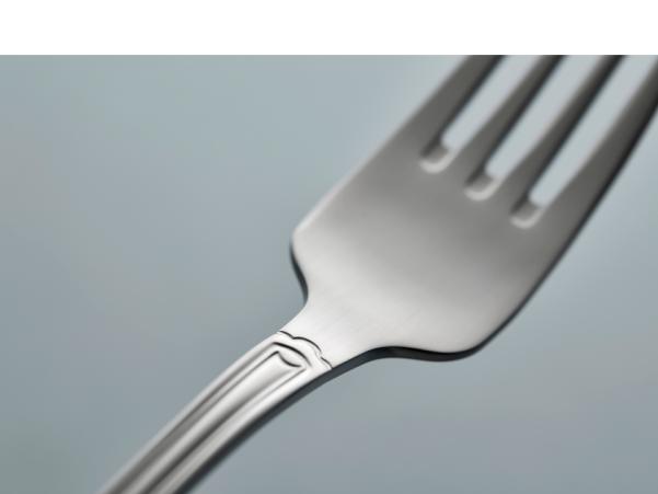 BITZ Gense Attaché Table Fork 19 Cm Matte Steel