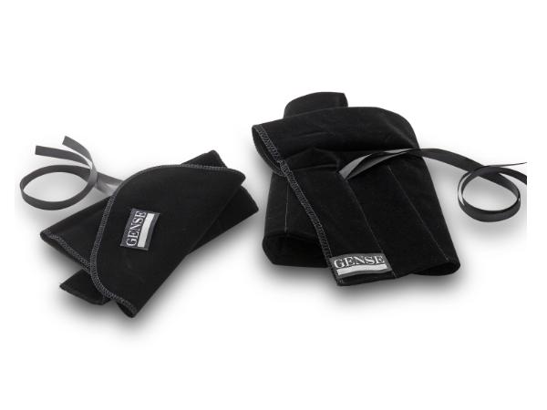 BITZ Gense Cutlery roll for 12 pieces L Black