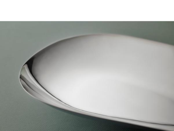 BITZ Gense Dorotea Dish X 42 X 5 Cm Polished Steel