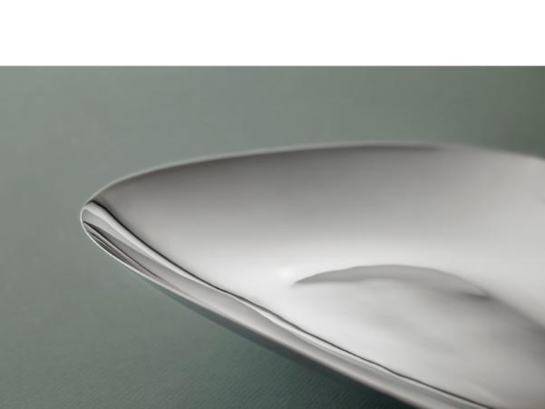 BITZ Gense Dorotea Dish X 42 X 5 Cm Polished Steel