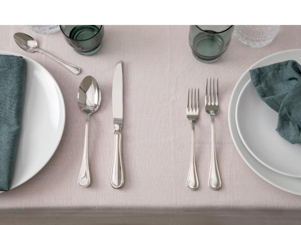 BITZ Gense Oxford Table Fork 20 Cm Polished Steel