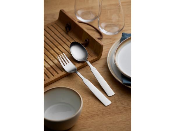 BITZ Gense Ranka Serving Fork 22 2 Cm Matte Steel