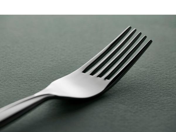 BITZ Gense Twist Table Fork 19 4 Cm Polished Steel