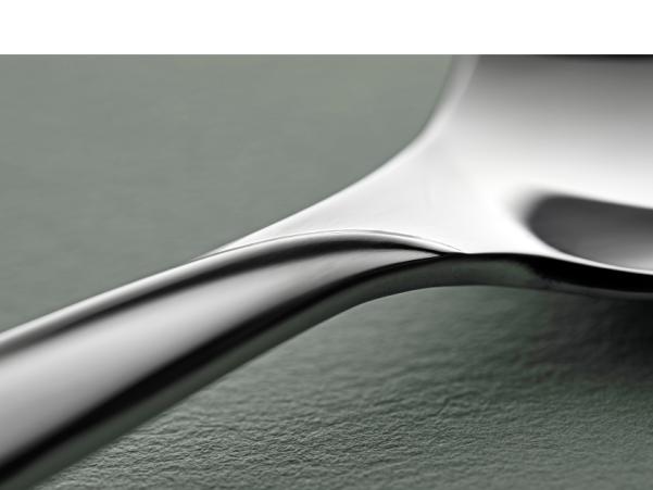 BITZ Gense Twist Table Spoon 19 Cm Polished Steel