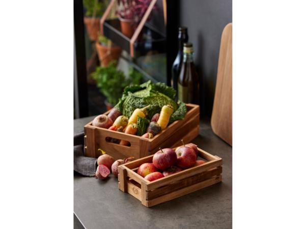 BITZ HOLM Box Set 2 Pcs Acacia Wood