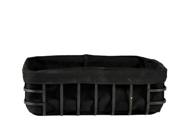 BITZ HOLM Bread Basket 27 X 17 X 9 Cm Black