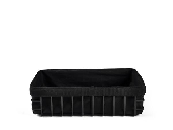 BITZ HOLM Bread Basket 40 X 25 X 10 Cm Black