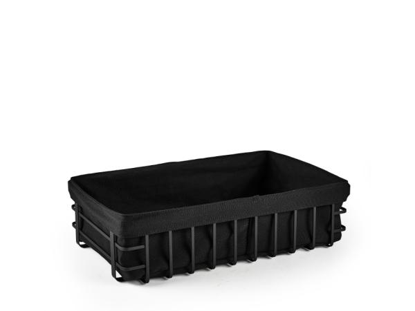 BITZ HOLM Bread Basket 40 x 25 x 10 cm Black