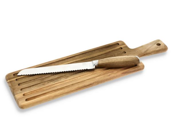 BITZ HOLM Chopping board with bread knife