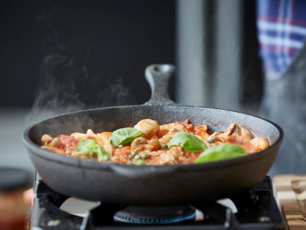 BITZ HOLM Frying Pan Dia. 26 Cm Cast Alu Black