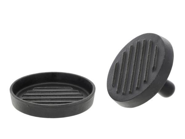 BITZ HOLM Hamburger Press Dia 12 Cm Black