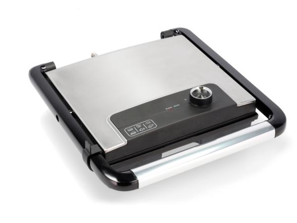 BITZ HOLM Panini grill 2000 watt Silver/Black