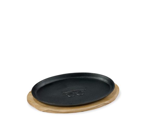 BITZ HOLM Plate 27 x 17 cm Black