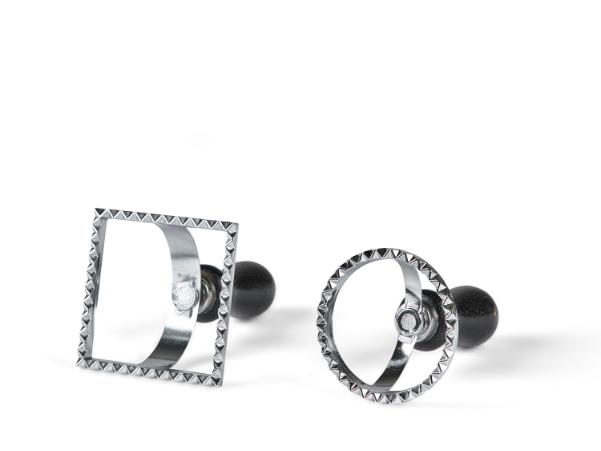 BITZ HOLM Ravioli Stamp 2 Pcs. Black/Metal