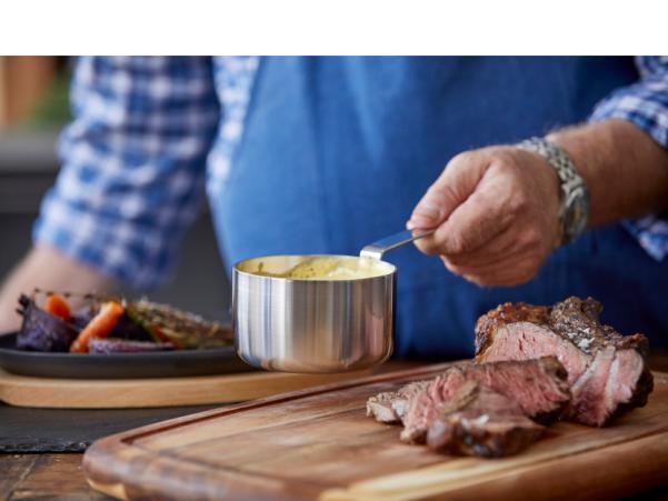 BITZ HOLM Saucepan Dia. 10 X 6 Cm Stainless Steel