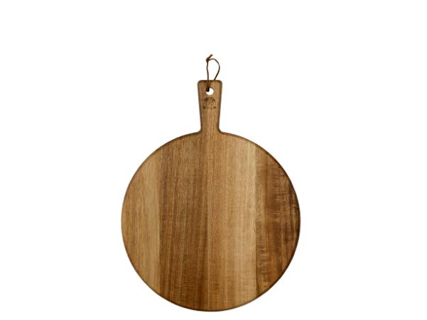 BITZ HOLM Serving Board Dia 35.6 Cm Acacia Wood
