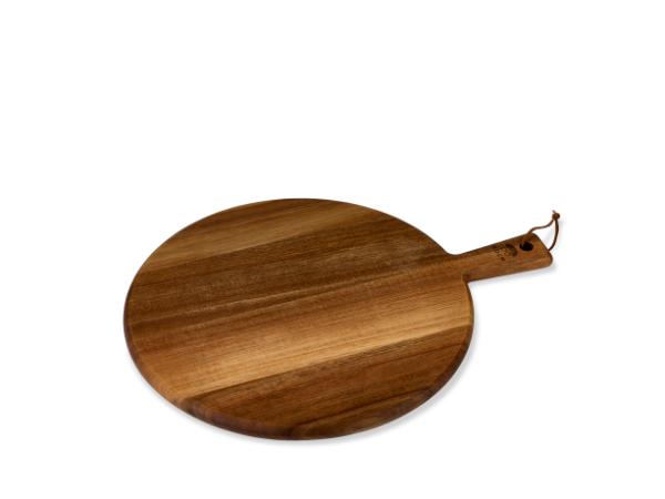 BITZ HOLM Serving Board Dia 35.6 Cm Acacia Wood