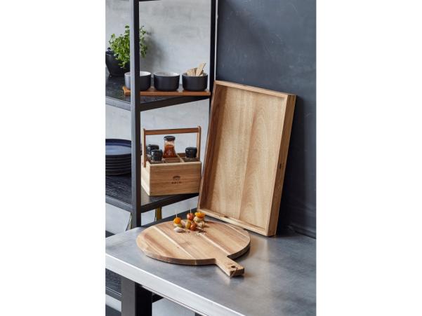 BITZ HOLM Tray 51 X 35 X 5 Cm Acacia Wood