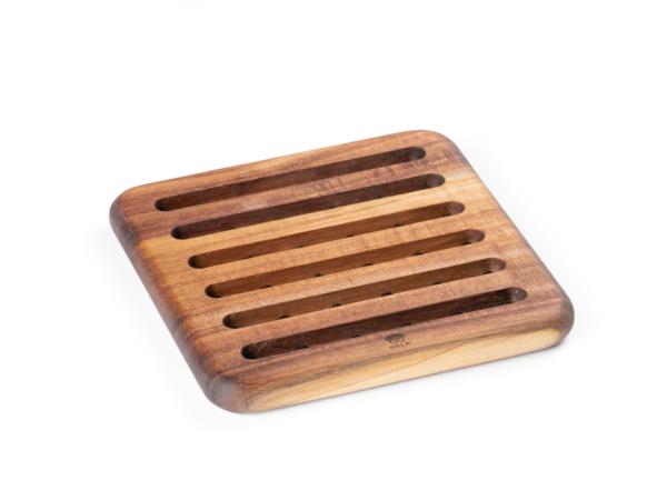 BITZ HOLM Trivet 18 x 18 cm Acacia wood
