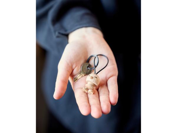 BITZ Hoptimist Bimble Keychain Raw Oak