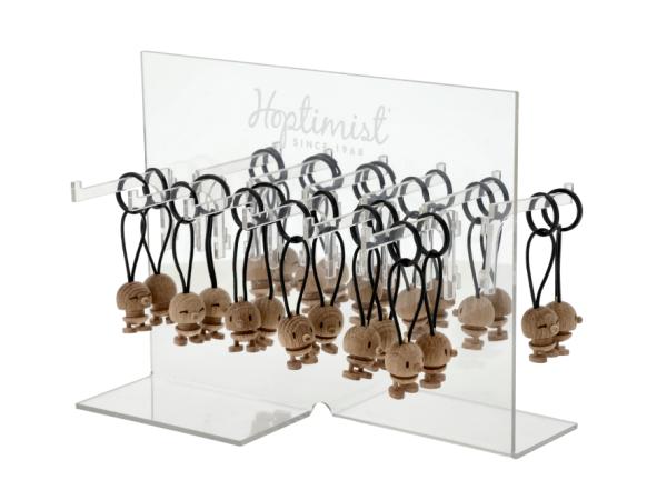 BITZ Hoptimist Keychain Oak Display 24 pcs