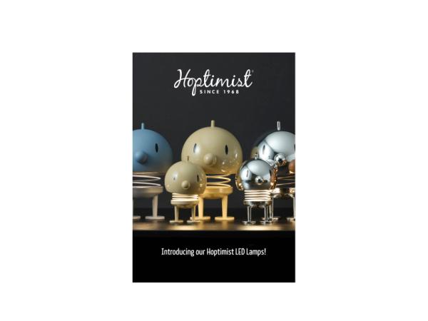 BITZ Hoptimist LED lamp Poster A4