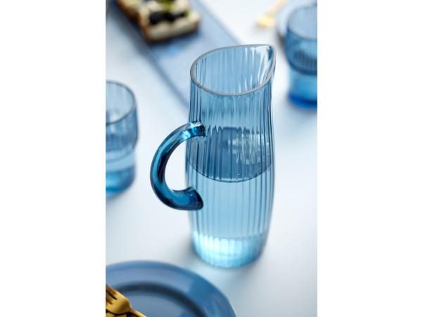 BITZ BITZ Kusintha Jug Dia 9.6 X 25.5 Cm 1.2 Liter Blue