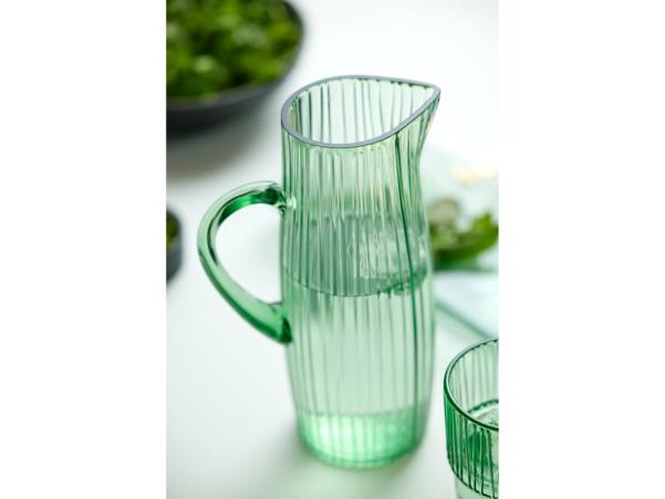 BITZ BITZ Kusintha Jug Dia 9.6 X 25.5 Cm 1.2 Liter Green