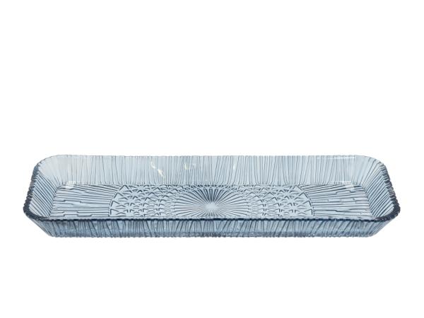 BITZ BITZ Kusintha Serving dish rectangular 38 x 14 x 3 cm Blue