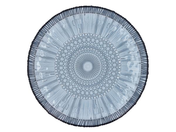 BITZ BITZ Kusintha Serving Dish Round Dia 30 X 3 Cm Blue