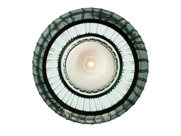 BITZ BITZ Kusintha Tealight Holder 7.5 Cm 2 Pcs Green