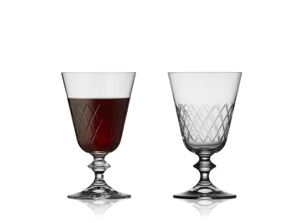 BITZ Lyngby Glas Eaton Red wine glass 26 cl 2 pcs