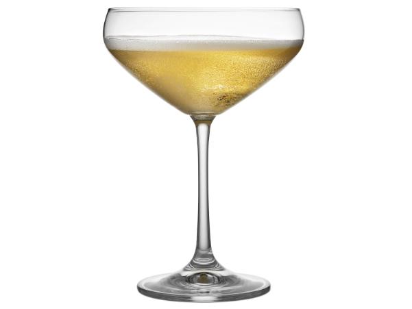 BITZ Lyngby Glas Juvel Champagne Coupe 34 Cl 4 Pcs