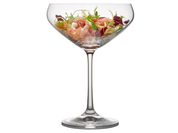 BITZ Lyngby Glas Juvel Champagne Coupe 34 Cl 4 Pcs