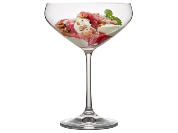 BITZ Lyngby Glas Juvel Champagne Coupe 34 Cl 4 Pcs