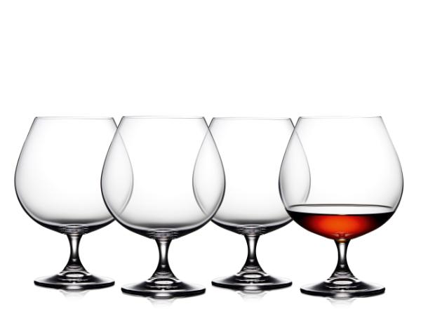 BITZ Lyngby Glas Juvel Cognac glass 69 cl 4 pcs