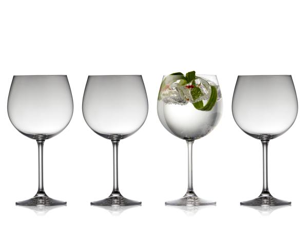 BITZ Lyngby Glas Juvel Gin & Tonic Glass 57 Cl 4 Pcs