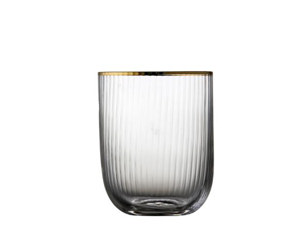 BITZ Lyngby Glas Palermo Gold Tumbler 35 Cl 4 Pcs